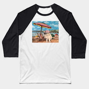 Day at Juniper Beach Baseball T-Shirt